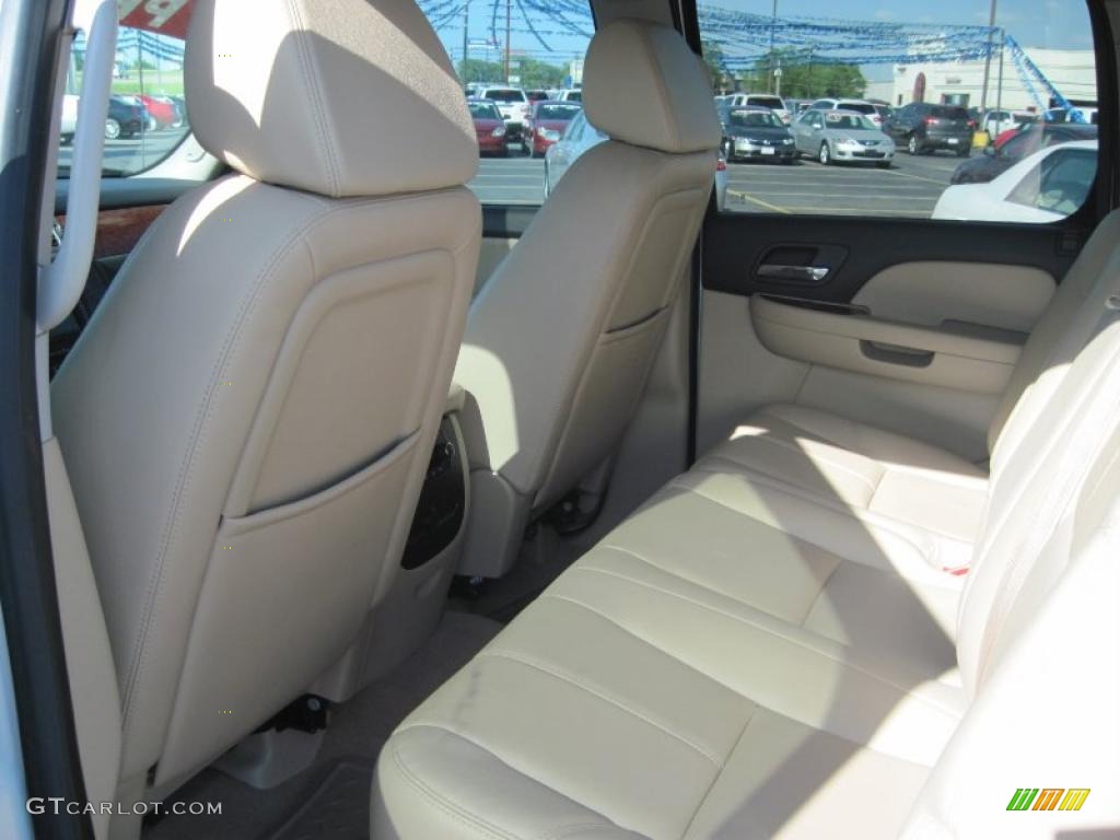 2008 Silverado 3500HD LTZ Crew Cab 4x4 Dually - Summit White / Light Cashmere/Ebony photo #11