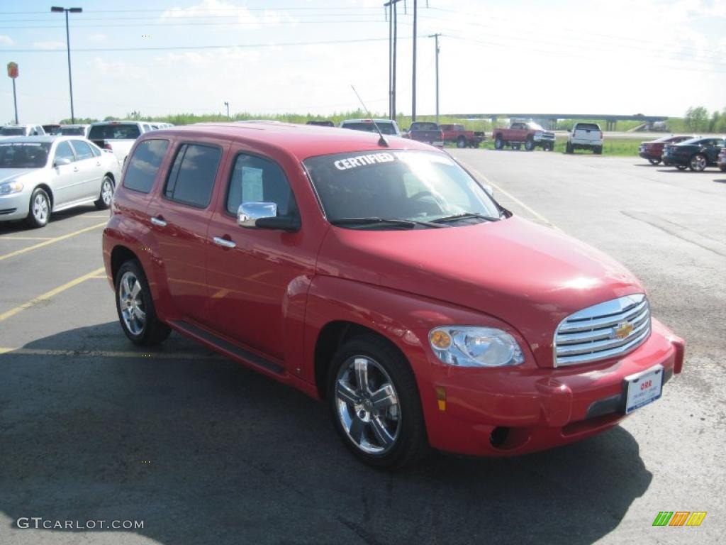 2009 HHR LT - Victory Red / Ebony photo #3