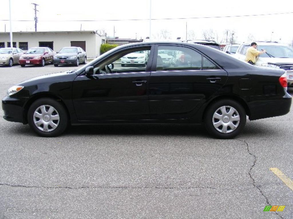 2006 Camry LE - Black / Taupe photo #6