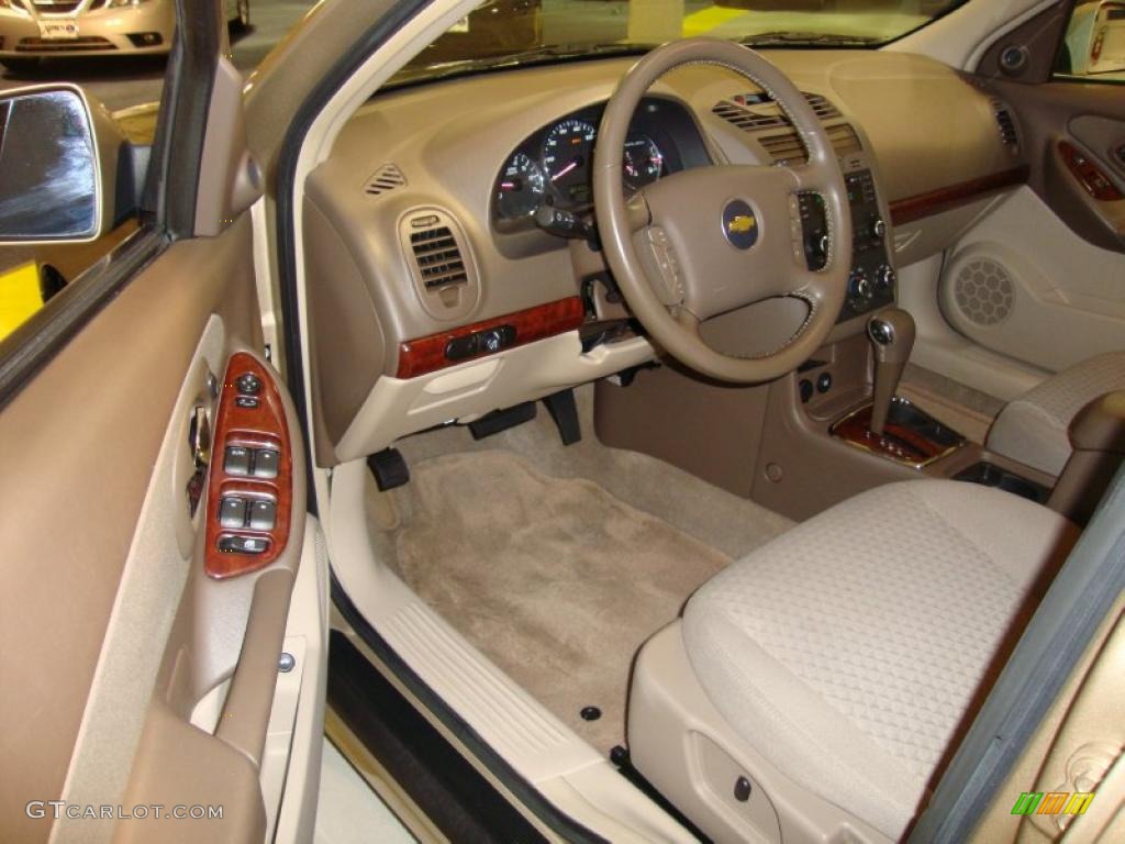 2006 Malibu LT V6 Sedan - Sandstone Metallic / Cashmere Beige photo #12