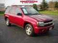 2006 Red Jewel Tint Coat Chevrolet TrailBlazer LS 4x4  photo #23