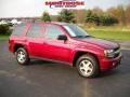 2006 Red Jewel Tint Coat Chevrolet TrailBlazer LS 4x4  photo #24