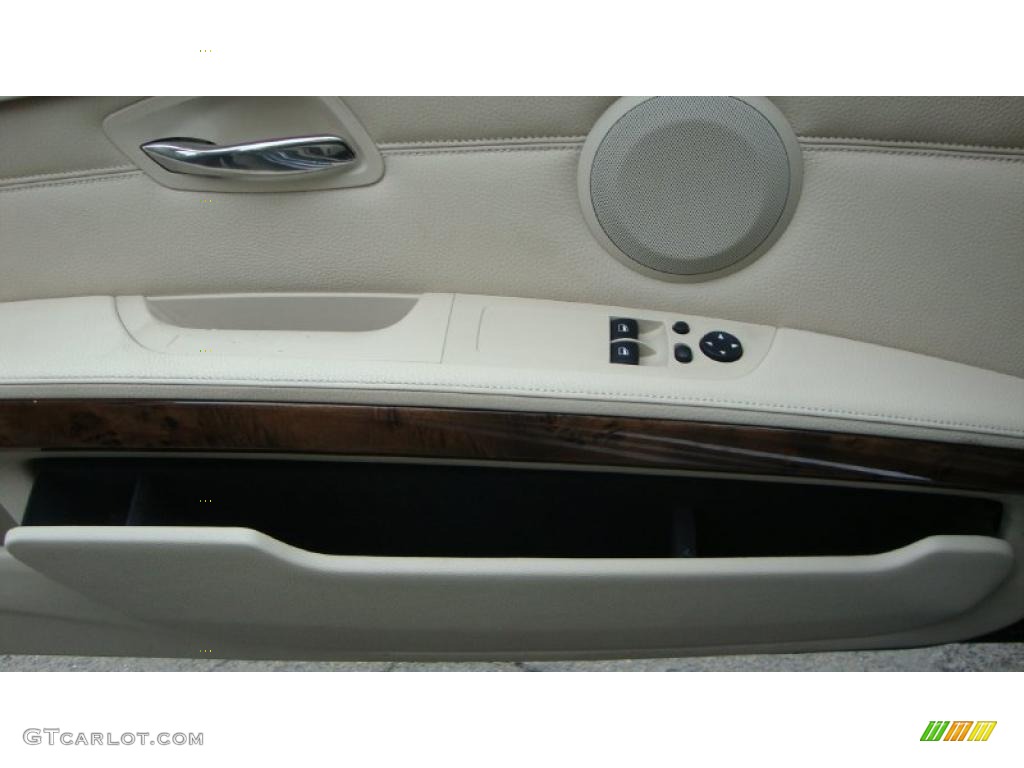 2007 3 Series 328xi Coupe - Space Gray Metallic / Cream Beige photo #12