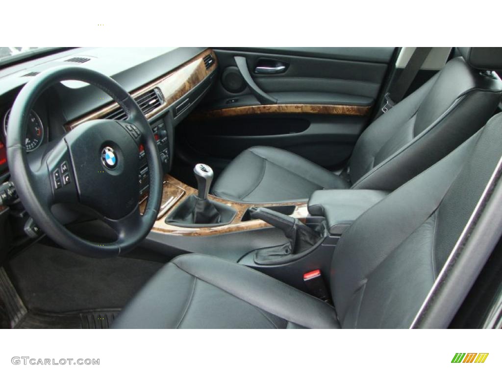 2006 3 Series 330xi Sedan - Jet Black / Black photo #4