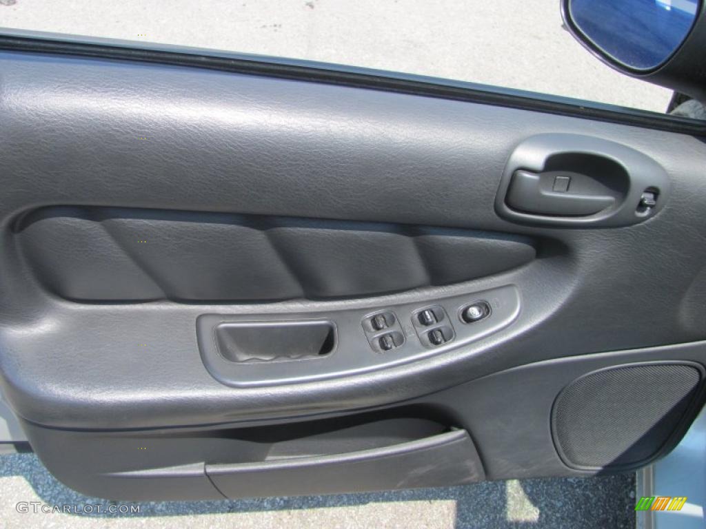 2003 Sebring LX Sedan - Bright Silver Metallic / Dark Slate Gray photo #9