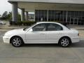 2005 Powder White Pearl Hyundai Sonata GLS V6  photo #2