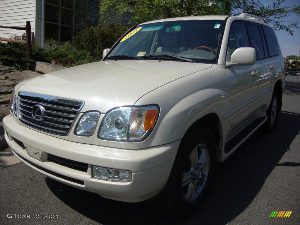 2007 LX 470 - Sand Dollar Pearl / Ivory photo #1
