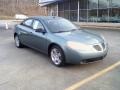 2009 Silver Green Metallic Pontiac G6 Sedan  photo #2