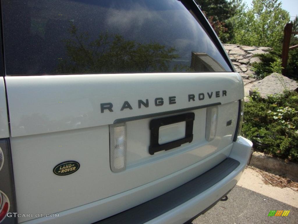 2007 Range Rover HSE - Chawton White / Sand/Jet photo #4