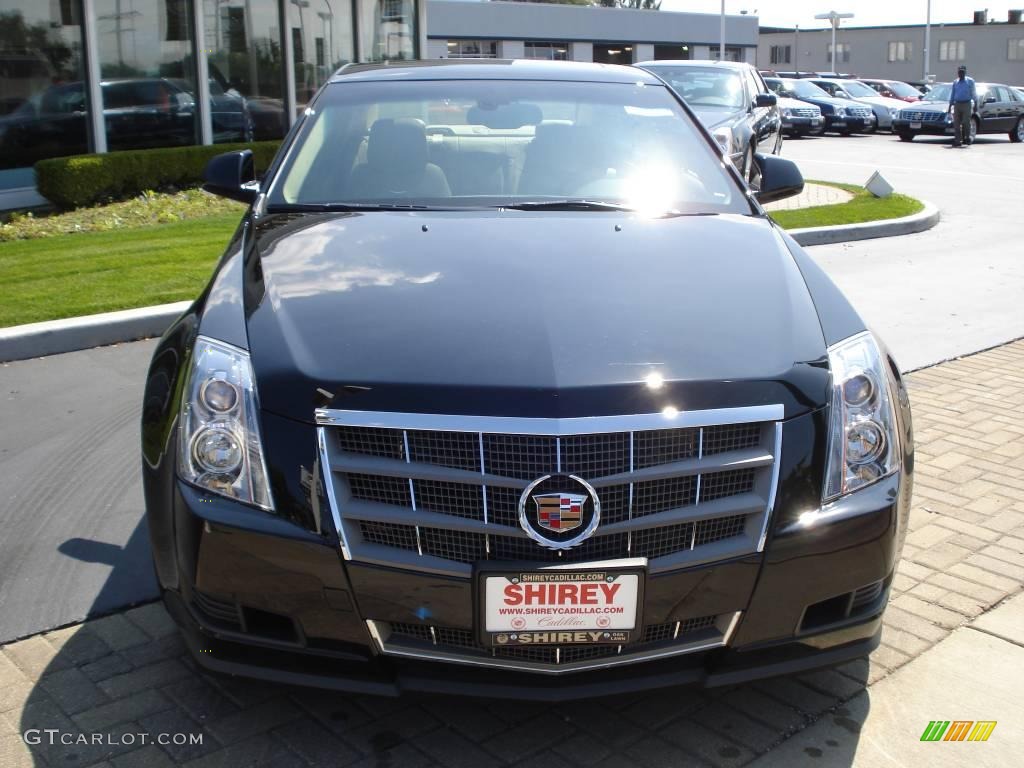 2009 CTS 4 AWD Sedan - Black Raven / Cashmere/Cocoa photo #2