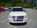 2010 White Suede Ford Explorer XLT  photo #2