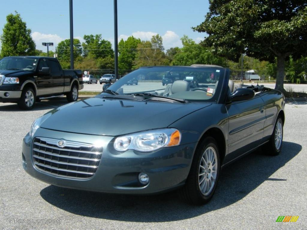 2006 Sebring Touring Convertible - Magnesium Pearl / Taupe photo #1