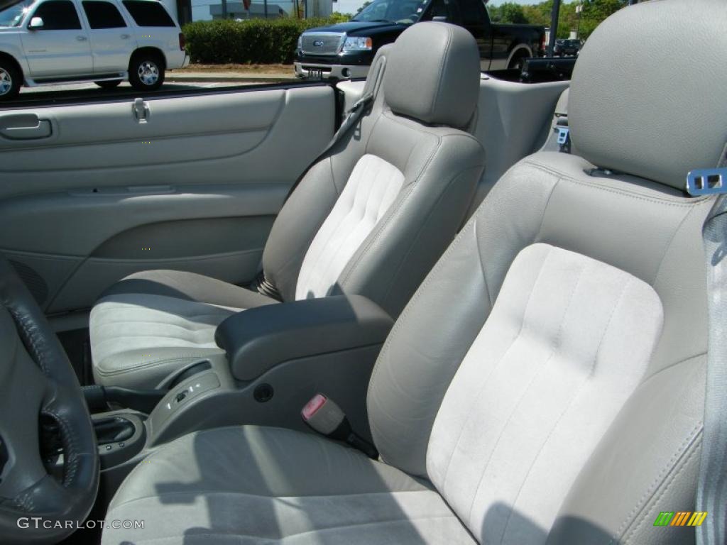 2006 Sebring Touring Convertible - Magnesium Pearl / Taupe photo #14