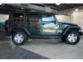 2010 Natural Green Pearl Jeep Wrangler Unlimited Sport 4x4  photo #3