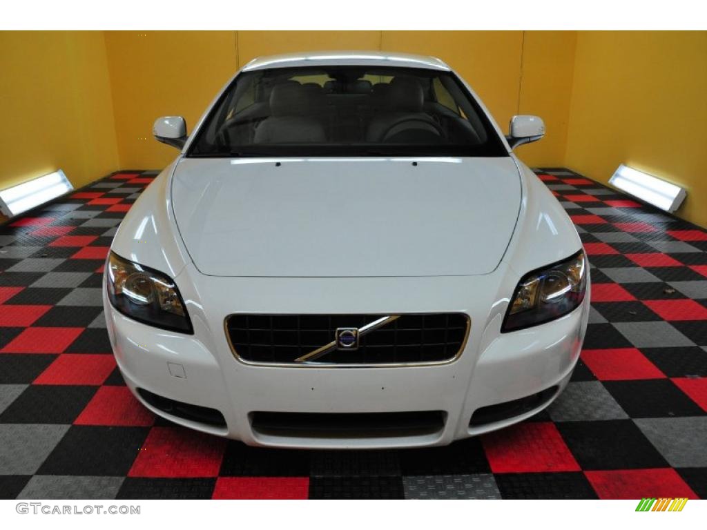 2009 C70 T5 Convertible - Ice White / Quartz photo #2