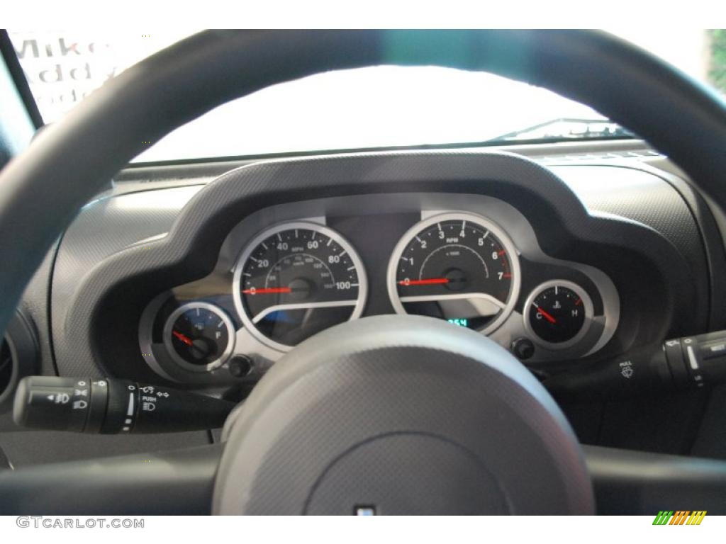 2010 Wrangler Sport 4x4 - Bright Silver Metallic / Dark Slate Gray/Medium Slate Gray photo #9