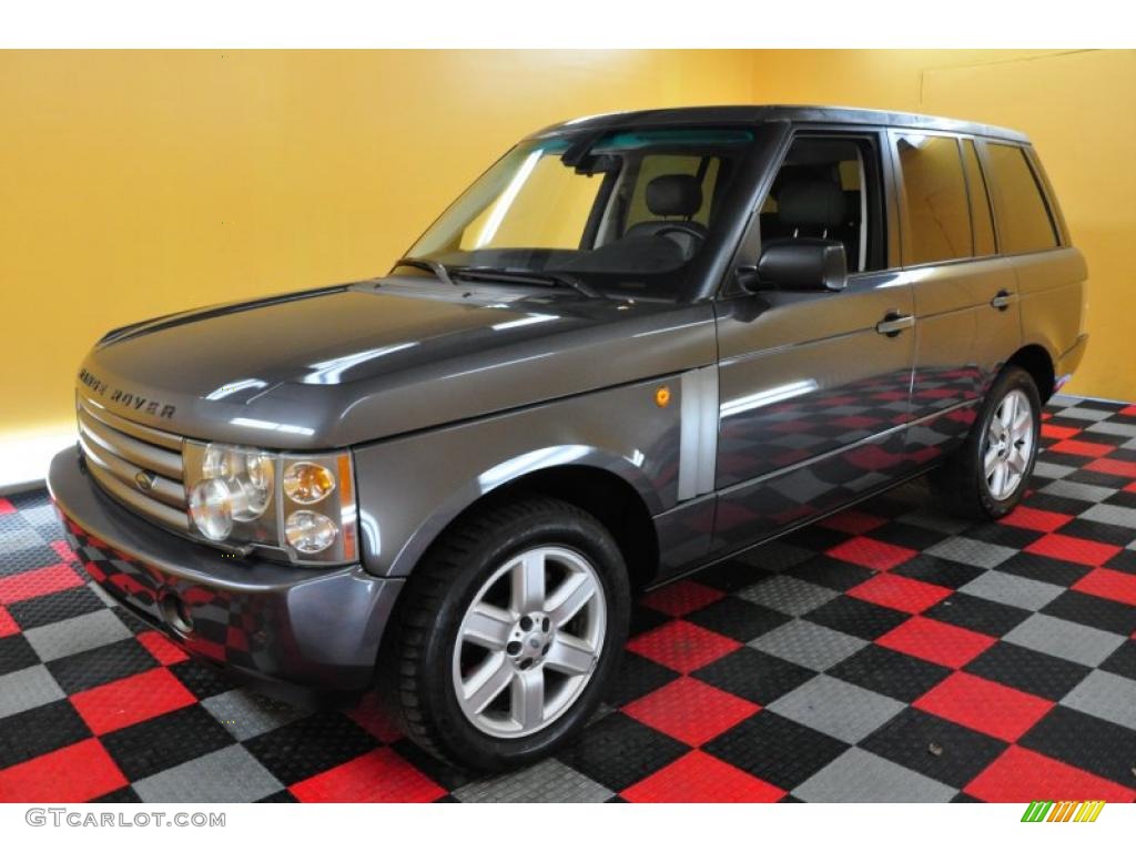 2004 Range Rover HSE - Giverny Green Metallic / Sand/Jet Black photo #3