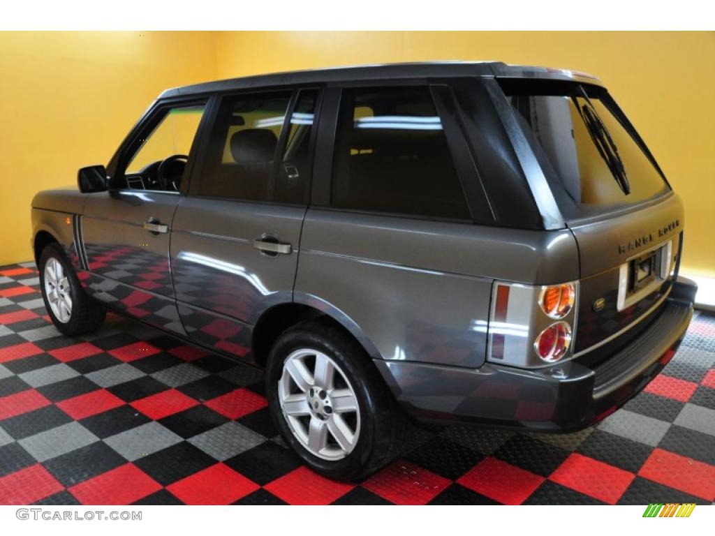 2004 Range Rover HSE - Giverny Green Metallic / Sand/Jet Black photo #4
