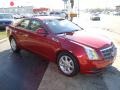 2009 Crystal Red Cadillac CTS 4 AWD Sedan  photo #3