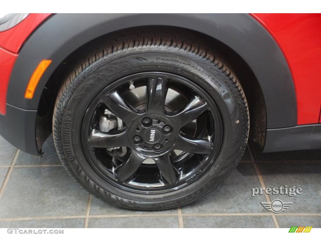 2009 Cooper S Convertible - Chili Red / Black/Grey photo #8