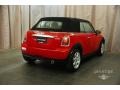 2009 Chili Red Mini Cooper Convertible  photo #2