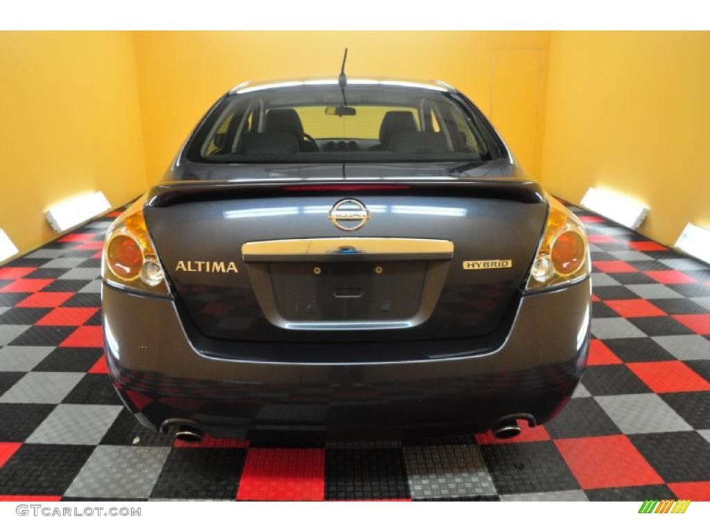 2008 Altima Hybrid - Dark Slate Metallic / Charcoal photo #5