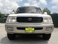 1999 Natural White Toyota Land Cruiser   photo #9