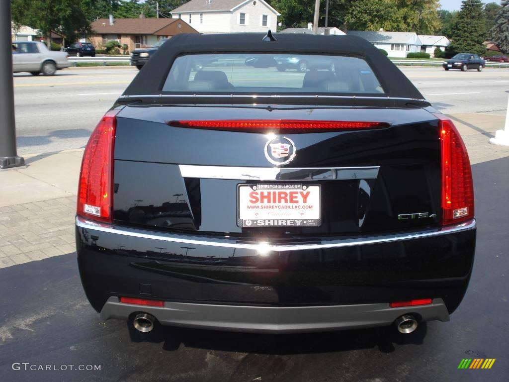 2009 CTS 4 AWD Sedan - Black Raven / Ebony photo #5