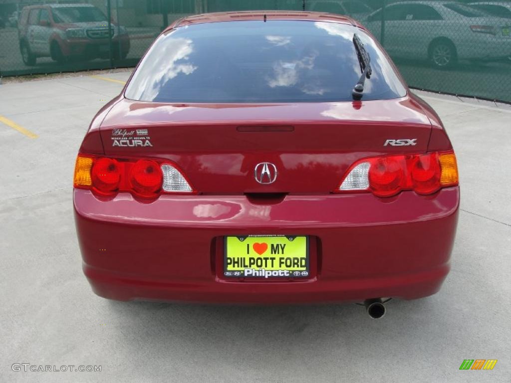 2002 RSX Sports Coupe - Firepepper Red Pearl / Titanium photo #4