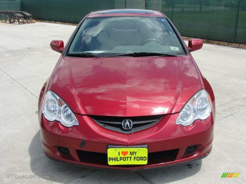 2002 RSX Sports Coupe - Firepepper Red Pearl / Titanium photo #8
