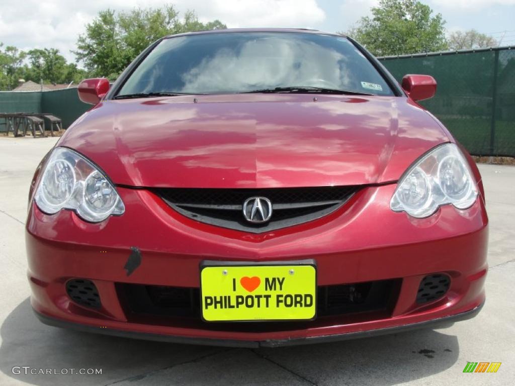 2002 RSX Sports Coupe - Firepepper Red Pearl / Titanium photo #9