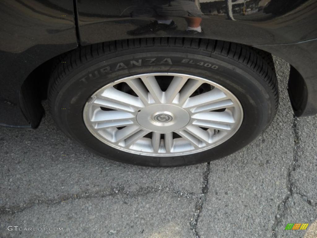 2007 Sebring Touring Sedan - Brilliant Black Crystal Pearl / Dark Slate Gray/Light Slate Gray photo #13