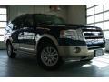 2009 Dark Blue Pearl Metallic Ford Expedition Eddie Bauer 4x4  photo #1
