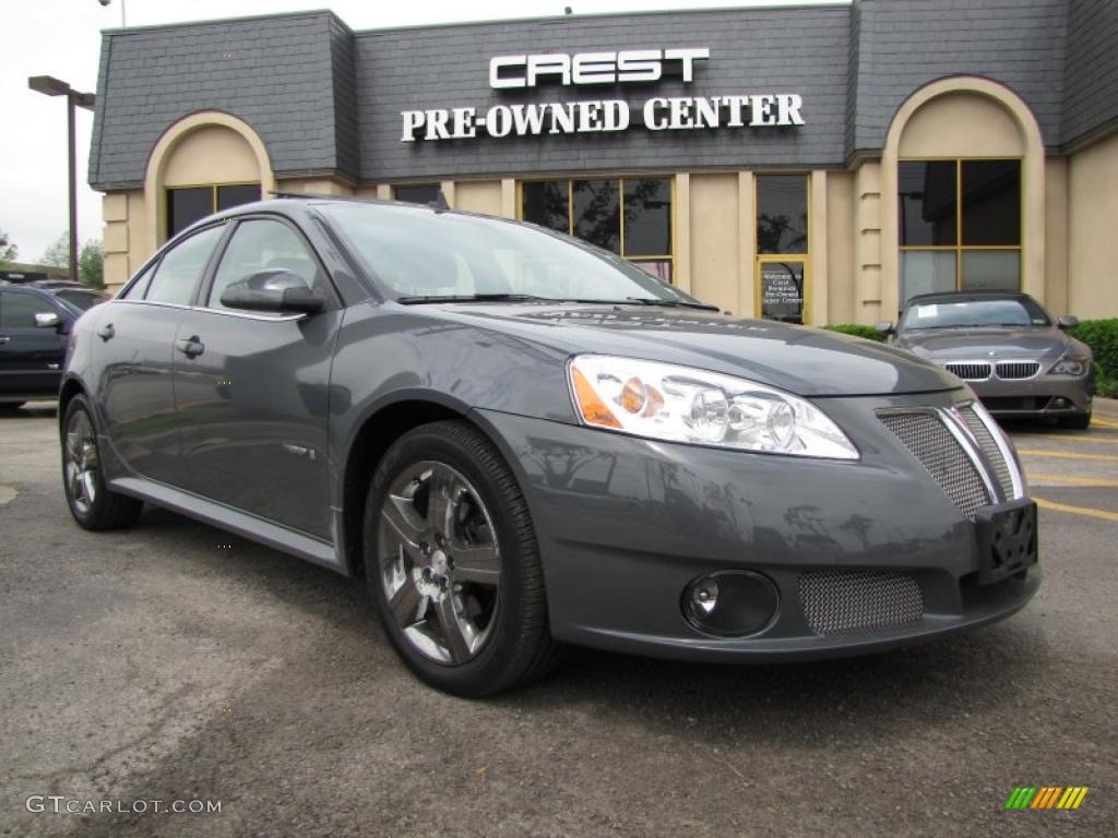 2009 G6 GXP Sedan - Dark Steel Gray Metallic / Ebony photo #1