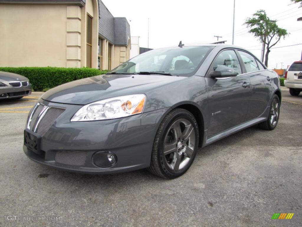 2009 G6 GXP Sedan - Dark Steel Gray Metallic / Ebony photo #3