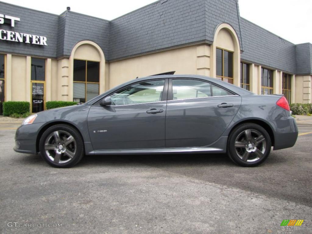 2009 G6 GXP Sedan - Dark Steel Gray Metallic / Ebony photo #4