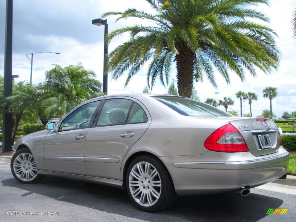 2008 E 350 Sedan - Pewter Metallic / Cashmere photo #8