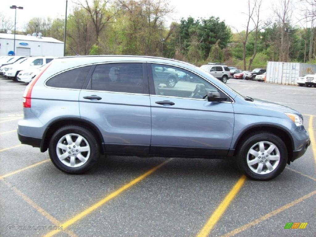 2007 CR-V EX 4WD - Glacier Blue Metallic / Gray photo #21