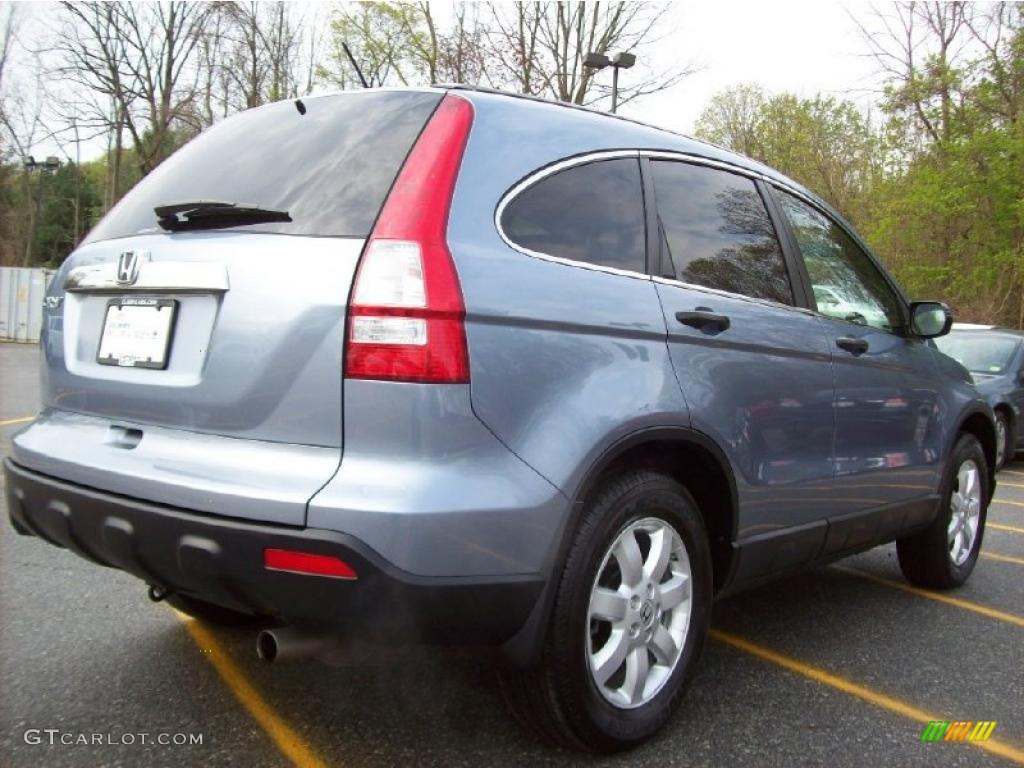 2007 CR-V EX 4WD - Glacier Blue Metallic / Gray photo #24