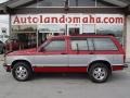 Apple Red 1992 Chevrolet S10 Blazer 4x4