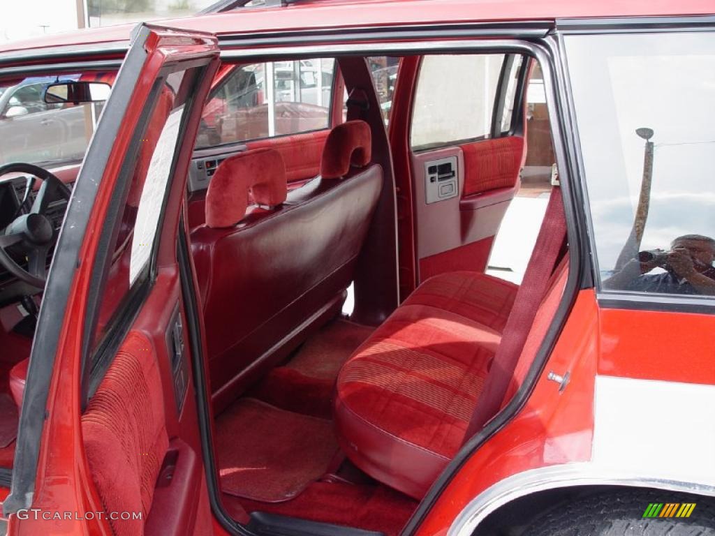 31+ 1992 Chevy Blazer Red Interior Cost Gif