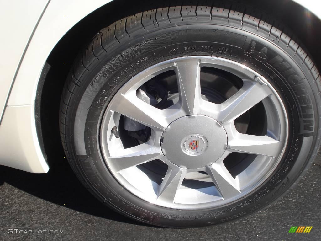 2009 CTS 4 AWD Sedan - White Diamond Tri-Coat / Ebony photo #8