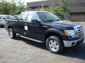 2010 Tuxedo Black Ford F150 XLT SuperCab 4x4  photo #1