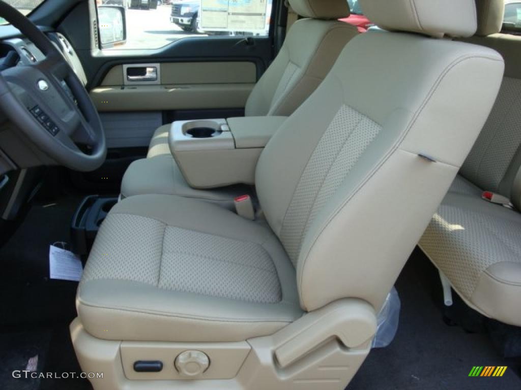 2010 F150 XLT SuperCab 4x4 - Tuxedo Black / Tan photo #7