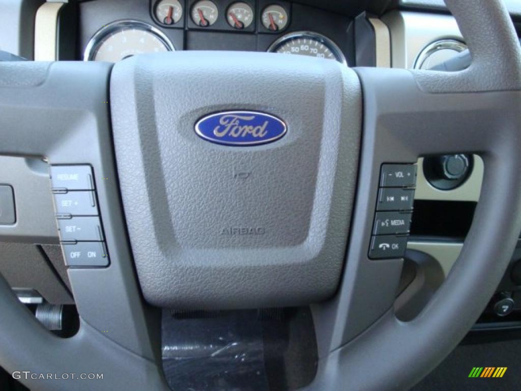 2010 F150 XLT SuperCab 4x4 - Tuxedo Black / Tan photo #18