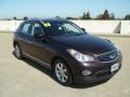 2008 Dark Currant Red Infiniti EX 35 Journey AWD  photo #1