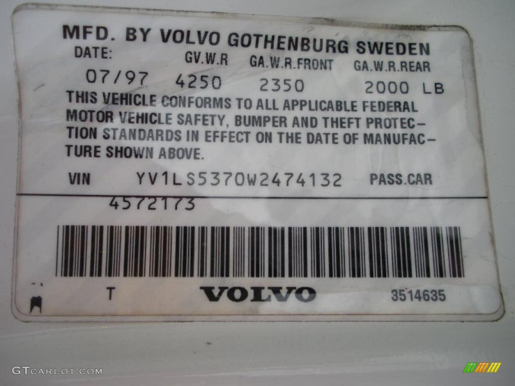 1998 S70 T5 - White / Tan photo #25