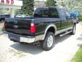 2008 Black Ford F350 Super Duty Lariat Crew Cab 4x4  photo #2