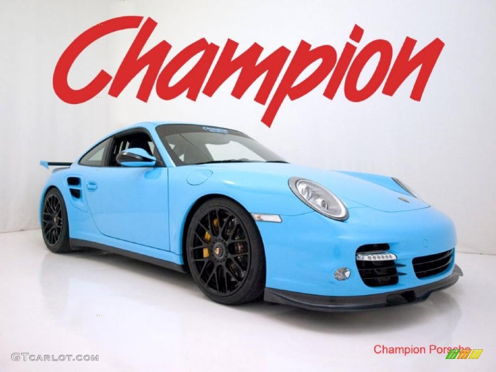Light Blue Paint to Sample Porsche 911