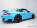 2010 Light Blue Paint to Sample Porsche 911 Turbo Coupe  photo #7